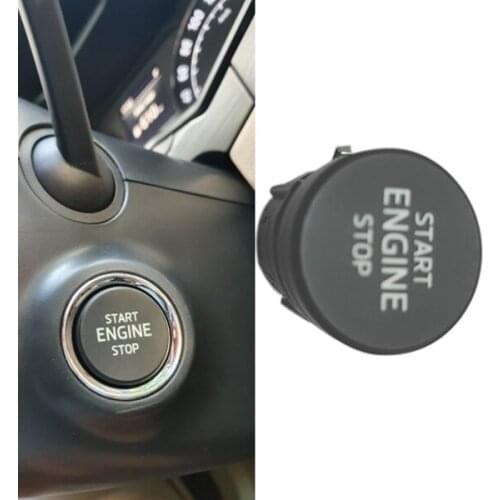 Car Engine Start Stop Button Switch One-Key Start Button for Skoda Octavia 2017-2020 5ED905217