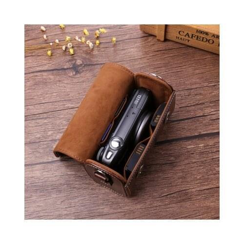 Retro Camera Leather Case Bag for Micro single SONY RX100 VII VI V VA IV III II HX90V HX90 HX80 HX99 HX95 HX60V HX50 HX30 HX20