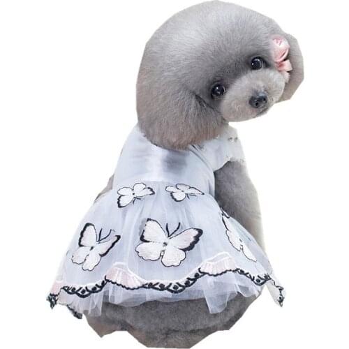 Summer Dog Dress Cat Skirt Puppy Apparel Small Dog Costume Dog Wedding Dress Princess Costumes Chihuahua Yorkie Clothing Outfit