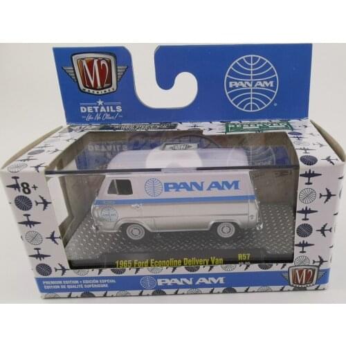 M2 machines 1:64 1956 Fords Econoline Delivery Van Collection Metal Die-cast Simulation Model Cars Toys
