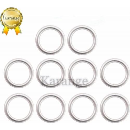 N0138157 10PCS Engine Oil Drain Plug Gasket 14X20X1.5mm Oil Pan Screw Washer 14MM Metal Washer Gasket 408300330