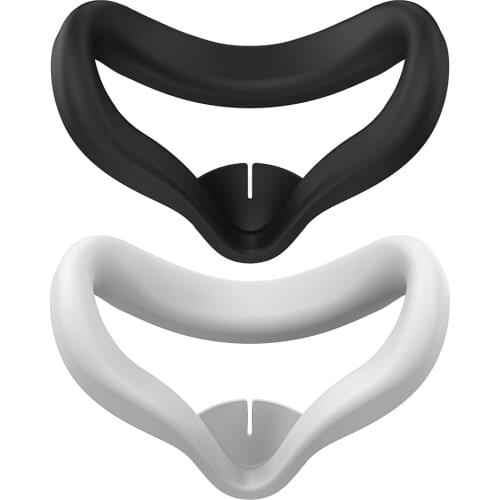 Eye Mask Cover for Oculus Quest 2 VR Glasses Silicone Anti-sweat Anti-leakage Light Blocking Eye Pad Headset Accessories