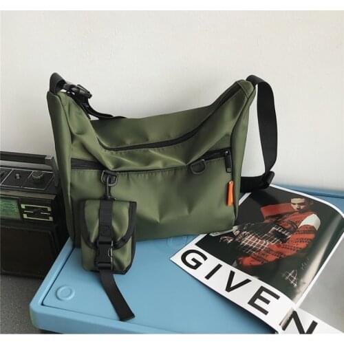 New Fashion Nylon Men Shoulder bag Messenger bag Men Crossbody Bag Vintage male Leisure Sling bag Casual Boy