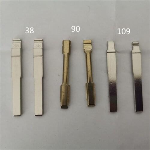 DAKATU NO.38 90# 109# Blade Blank Remote Key Blade For Ford Focus Mondeo CMAX FIESTA GALAX Flip Remote Key