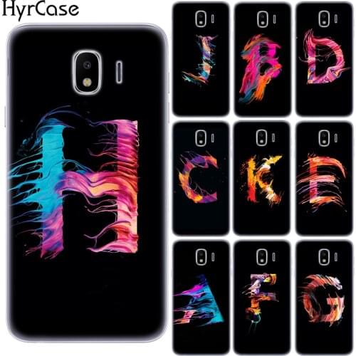 Colorful Special English Words Name Letters Custom Silicone Case Cover For Samsung Galaxy J3 J5 J7 2017 J4 J6 2018 Note 10 Pro 9