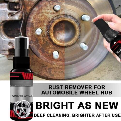 Rust Remover 100ml Powerful Rust Remover For Wheel Hub Fit For Automobile Chrome-plated Parts & Stainless Steel Products