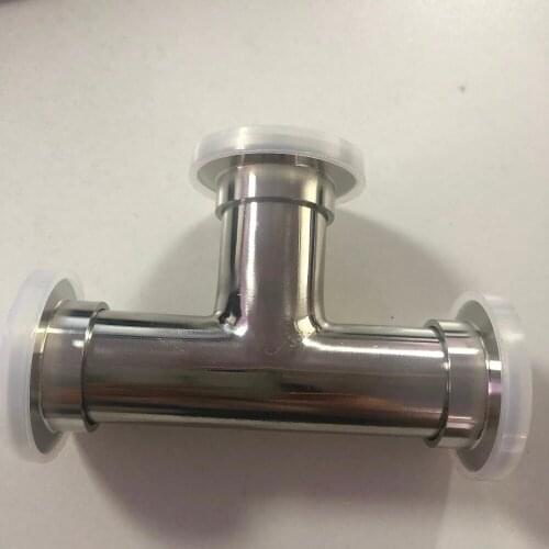 Tee 3-way KF25 NW25 SUS304 New Vacuum Pump Flange Fitting Parts