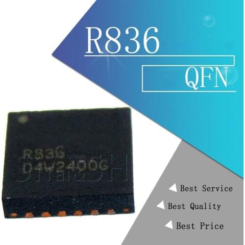 2pcs/lot R836 high-frequency tuner IC QFN