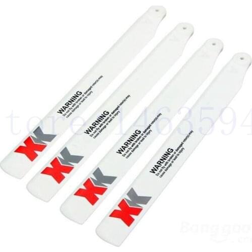 Wltoys XK K124 XKs K124 RC Helicopter Spare Parts Propeller rotor blade 4PCS