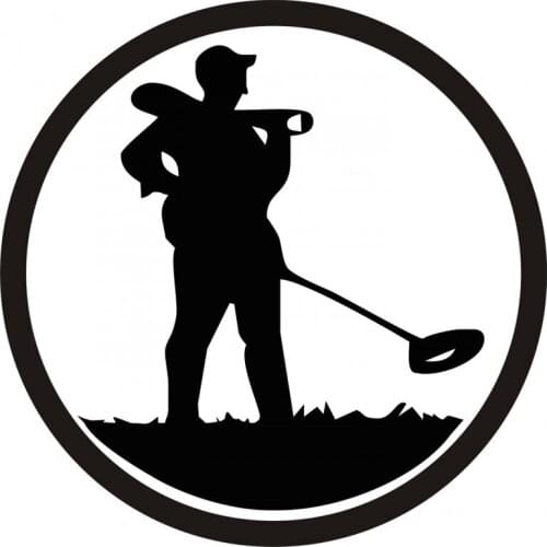 Funny Car Stickers Treasure Hunter Waterproof Cover Scratches Window Decals KK Vinyl Motorcycle Accessories PVC 15cm X 15cm