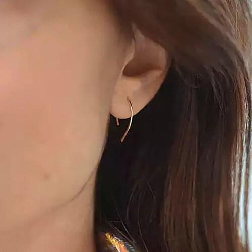 2021 Fashion Ear Cuff Irregular Curve Clip Cartilage Lobe Stacking No Piercing Dainty Earrings for Women&Men Gift