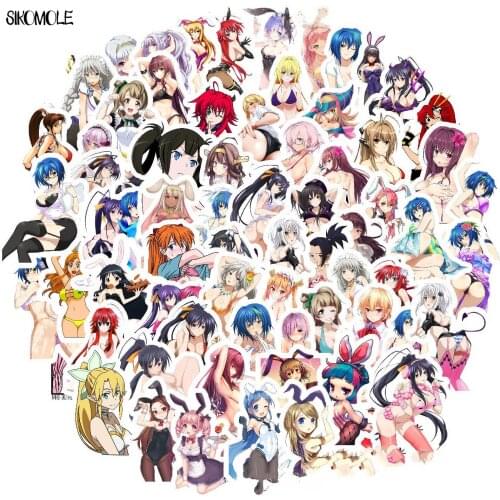 70PCS Sexy Graffiti Anime Stickers Adult Waterproof Decal Laptop Motorcycle Luggage Snowboard Fridge Phone Car Sticker F4