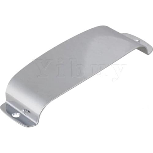 Yibuy 47 x 128mm Stainless Steel JB Bass Guitar Pickup Cover Chrome