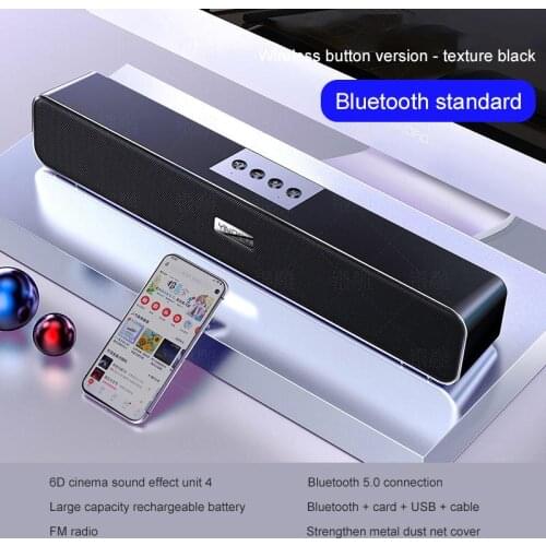 Home Theater Sound System Bluetooth-compatible Speaker Computer Speakers For TV Soundbar Box Subwoofer Radio Music Center