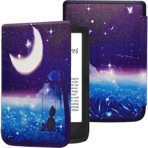 Case for PocketBook 606/616/627/628/632/633 eReaders for Pocketbook Color/Touch HD 3/Touch Lux 4 5/Basic Lux 2 Auto Sleep/Wake