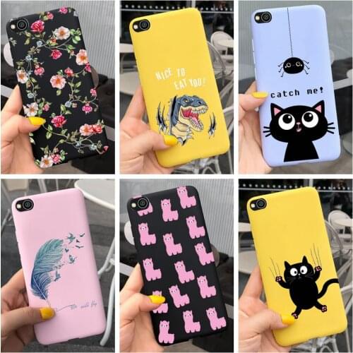 Dinosaur Cartoon Case For Xiaomi Redmi Go Phone Cover Soft TPU Protector Bumper For Xiaomi Redmi Go Coque Fundas RedmiGo Housing