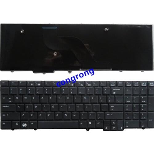 US Black English version keyboard FOR HP EliteBook 8540 8540P 8540W Laptop Keyboard