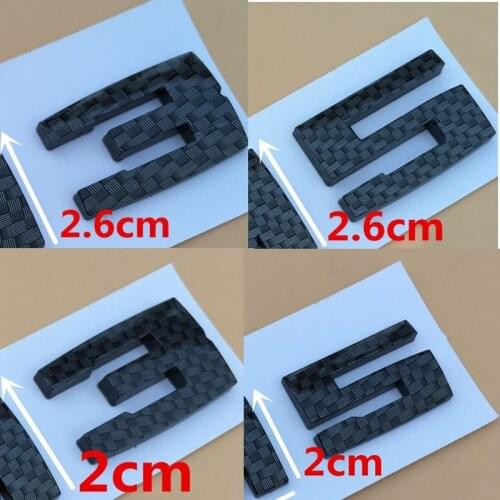 Black Carbon Fiber ///M M3 M5 Emblem Car Styling Fender Trunk Badge Logo Car Sticker for BMW X3 X5 F10 F30 E39 E46 E60 E90 G30
