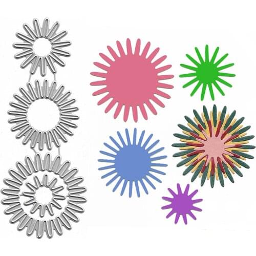 Flower Cutting Dies Cut Die Mold For Scrapbooking Album Paper Cards Decorative Crafts Embossing Folders DIY Template Stencil Die