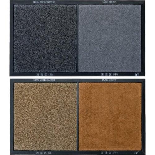 Disinfection Door Mats Entrance Office Doorway Home Carpet Foot Pad Splicing Deep Colour Living Room Bedroom Floor Mat Carpet
