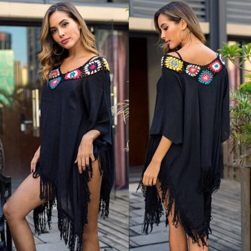 Goocheer Summer New Arrival Women Bikini Cover Up Dress Beachwear Kaftan Bathing Suit Beachwear Swimwear Swimming Suit