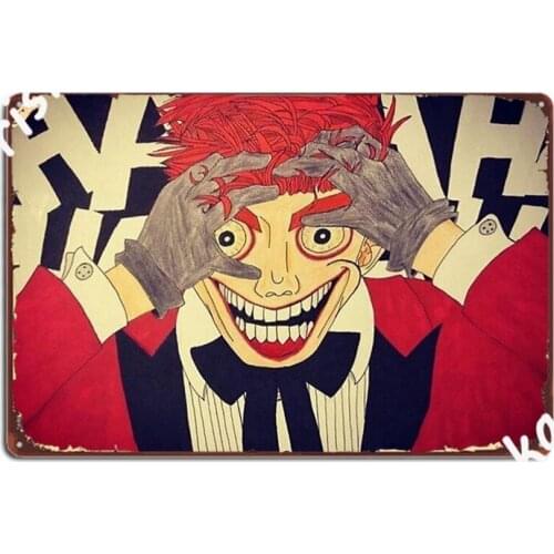 Jerome Valeska, The Killing Joke Metal Signs Wall Mural pub Garage Printing Wall Decor Tin sign Posters