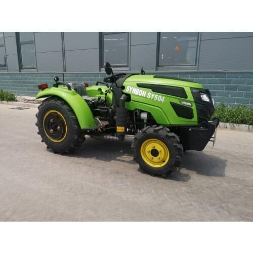 Multifunction Orchard Tractors Hydraulic Mini Greenhouse Farm Garden Four Wheels Machine