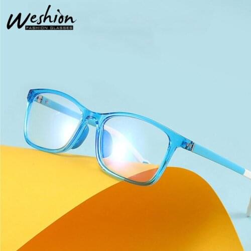 Fashion Kids Glasses Frame Children Anti-blue Light Glasses Boys Girls TR90 Anti Glare UV400 Computer Eyeglasses Accessories