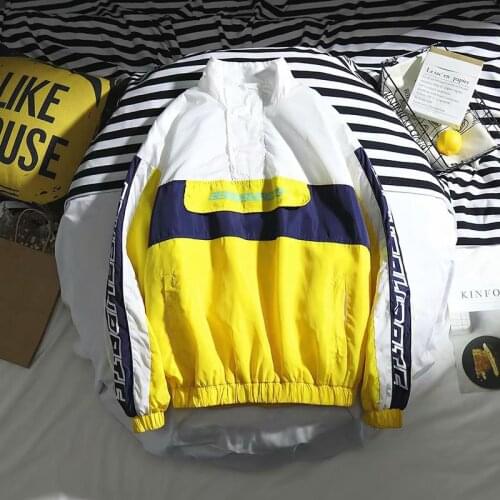 2021 Spring Autumn jacket male Korean style trend student loose baseball uniform Harajuku style personality casual jacket XXL