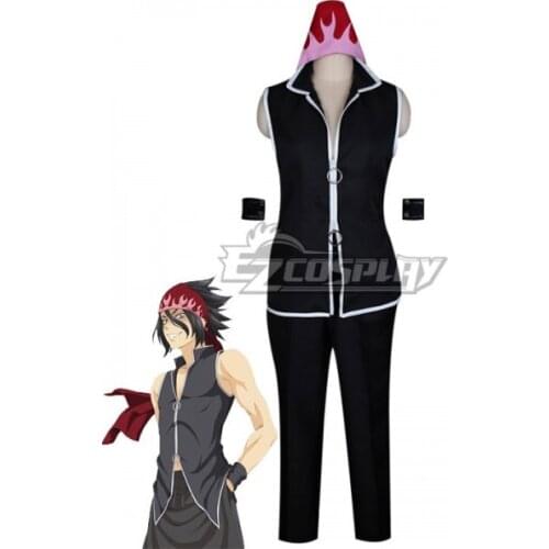Food Wars Shokugeki No Soma Shokugeki No Soma Ryo Kurokiba Cosplay Costume E001