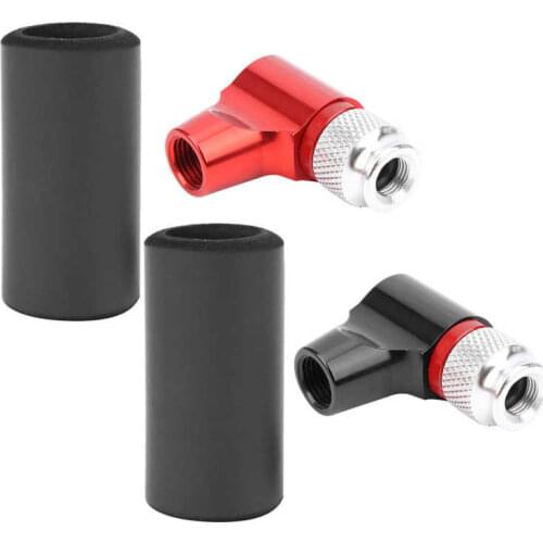 Bike Tire Portable Manual Mini CO2 Inflator Bicycle Tire Pump Mouse with Sponge Sleeve Bike Accessories
