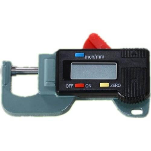 Precise 0.01mm Mini Digital Thickness Gauge Meter 10mm Metal Horizontal Electronic Micrometer Thickness Measurement Tester