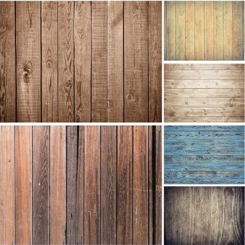SHISUI Vinyl Retro Wooden Floor Portrait Photography Backdrops For Photo Studio Background Props 21213 CCMM-05