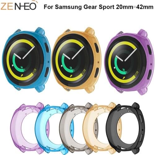 TPU Protector Case Cover Shell 360 Degree frame For Samsung Gear Sport Protective Shell Covers For Samsung Gear Sport Cases
