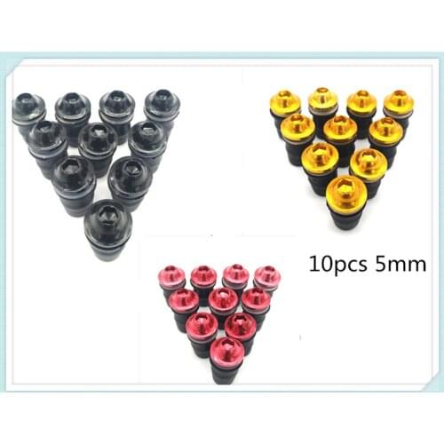10PCS 5MM motorcycle accessories screw kit windshield bolt for BMW C600Sport C650Sport C650GT F650GS F700GS F800GS AdventuRe