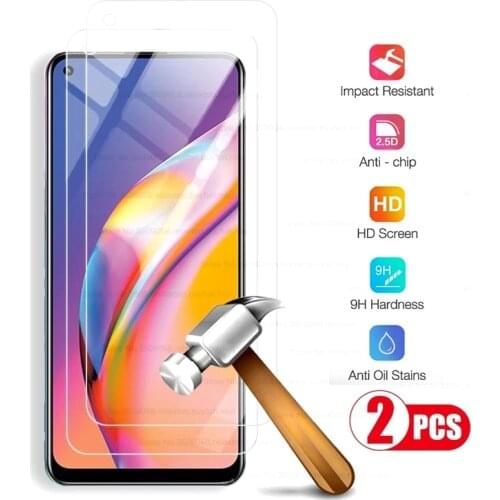 2pcs full cover tempered glass for oppo orro appo opo a54 a74 a94 a 54 74 94 oppoa54 oppoa74 oppoa94 2021 screen protectors film