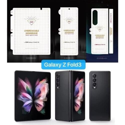 20pcs 3D soft hydrogel film For Samsung Galaxy Z Fold 3 Hydrogel Film Screen Protector Front &Back film