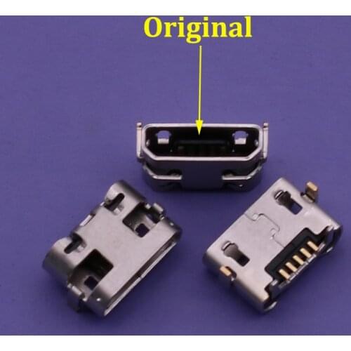 5PCS Usb Connector Charger Jack Socket For Lenovo TB-X304F TB-X504F Power Sync Date Charging Port Slot Replacement Repair Parts