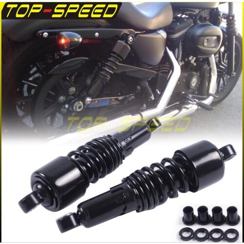 Pair Motorcycle Rear Shock Absorber 10.5 Inch Slammer Lowering Shocks Damper for Harley Sportster XL 883 XL1200 Forty Eight 72