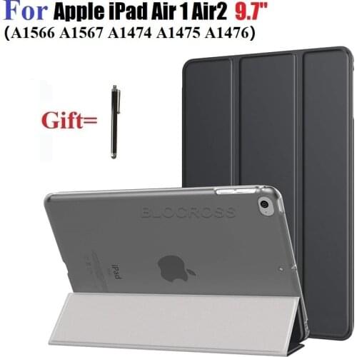 Funda iPad 5th 6th Generation Case for Apple iPad 9.7 2017 2018 A1822 A1823 A1893 Smart Cover Magnetic iPad 5 6 Flip Stand Capa