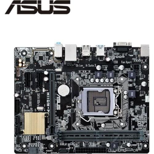 For Asus H110M-K D3 Original Used Desktop Intel H110 H110M DDR3 Motherboard LGA 1151 i7/i5/i3 USB3.0 SATA3