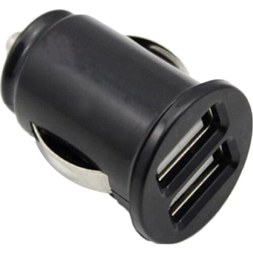 Elistooop 2.1A Dual USB Car Charger Car Power Charger Cigarette Lighter Adapter Socket Splitter Power Adapter For Phone