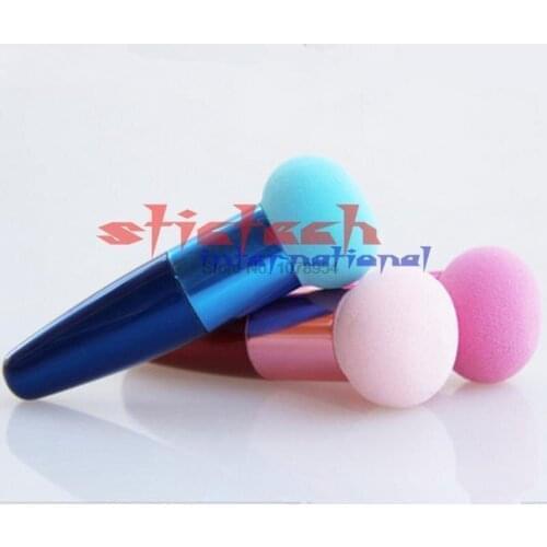 By ems or dhl 500pcs 2016 New Arrival Cream Foundation make up Cosmetic Makeup Brushes Liquid Sponge Brush