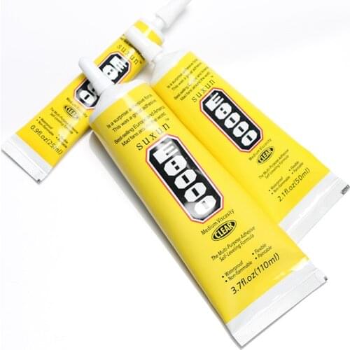 15ml E-8000 Multi-purpose Glue E8000 Nails Rhinestones Crystal Craft Jewelry Glue Touch Screen Mobile Phone Repair Plastic