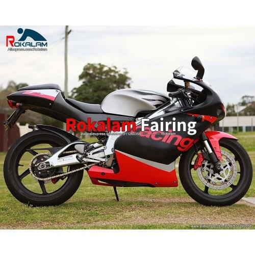 Body Kit For Aprilia RS125 2001 2002 2003 2004 2005 RS-125 01 02 03 04 05 Silver Red Black Race Motorcycle Fairings