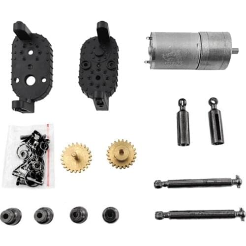 Transfer Gear Box, Metal Gearbox embly Kit for 1/16 WPL C14 C24 C34 4WD 6WD RC Car Truck