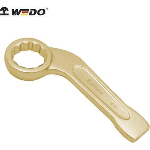 Non-sparking wrench,Striking box bent, Spanner,Explosion-proof, BAM certified,50mm
