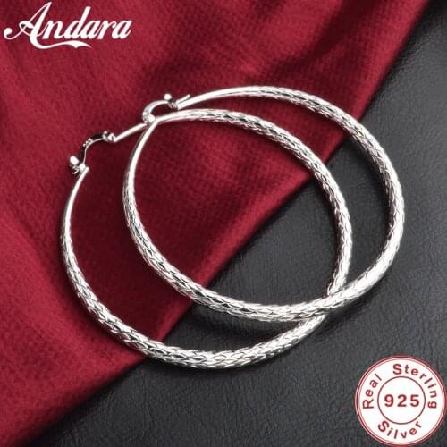 Wholesale Trendy Jewelry Sterling Silver 925 Earrings,6MM Smooth Circle Round Earring for Women Best Gift