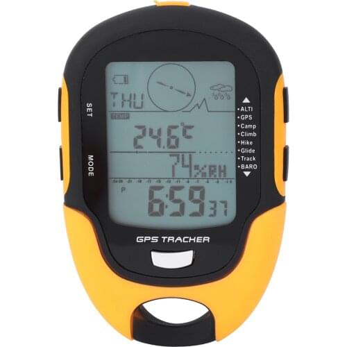 Altimeter GPS Navigation Receiver Handheld USB Rechargeable Digital Altimeter Barometer For Multifunctional Equipment Outdoor