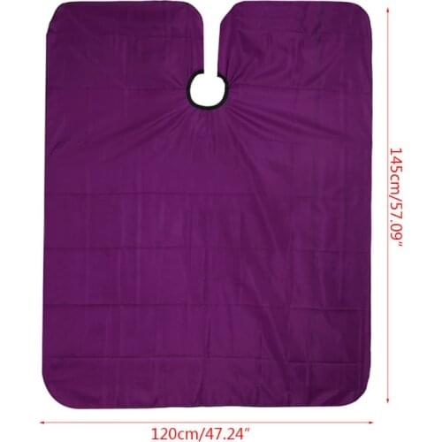 Y1UF 1PC Pro Adult Waterproof Salon Hair Cut Hairdressing Barbers Cape Gown Cloth